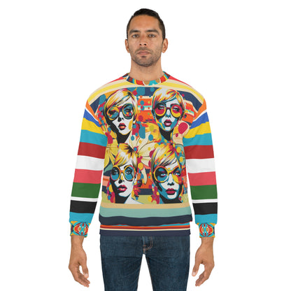 Todo el mundo es un payaso Pop Art Sudadera unisex