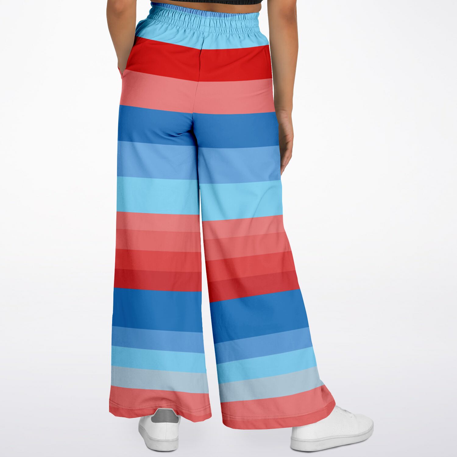 Sunset Strip Rainbow Eco-Poly Wide Leg Pants