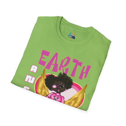 Earth Angel Natural Hair Edition Unisex Softstyle T-Shirt