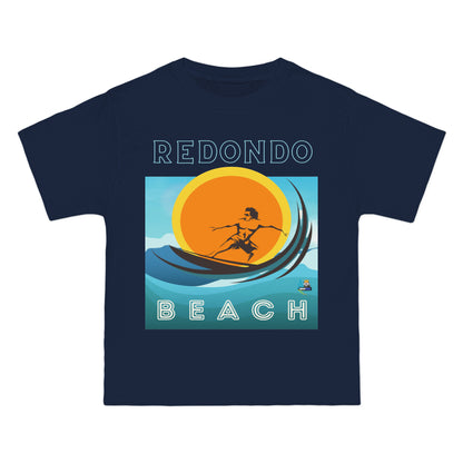 Surf Redondo Beach Unisex Heavyweight Tee