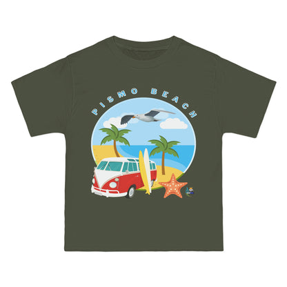 Camiseta de peso pesado Surf Pismo Beach California