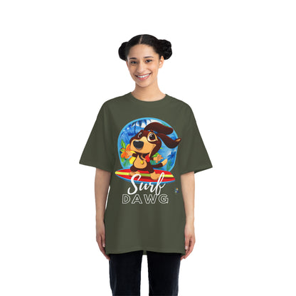 Camiseta pesada estilo hawaiano Surf Dawg