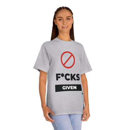 No Fuks Given Unisex Classic Tee