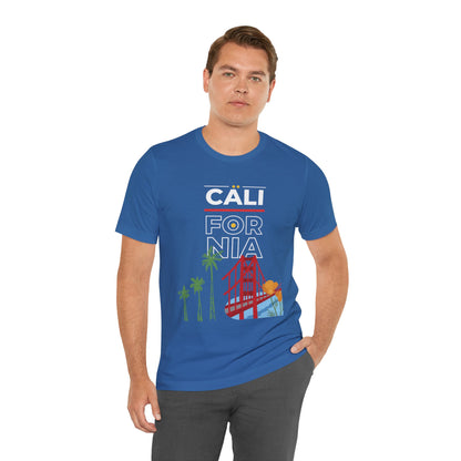 California Bay Area Unisex Short Sleeve Tee