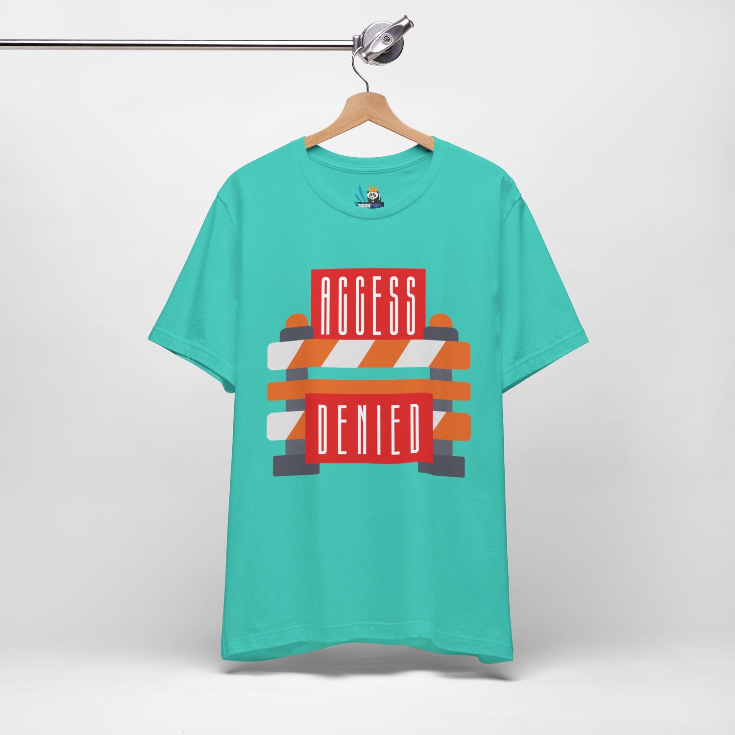 Access Denied - Road Closure Unisex Short Sleeve Tee