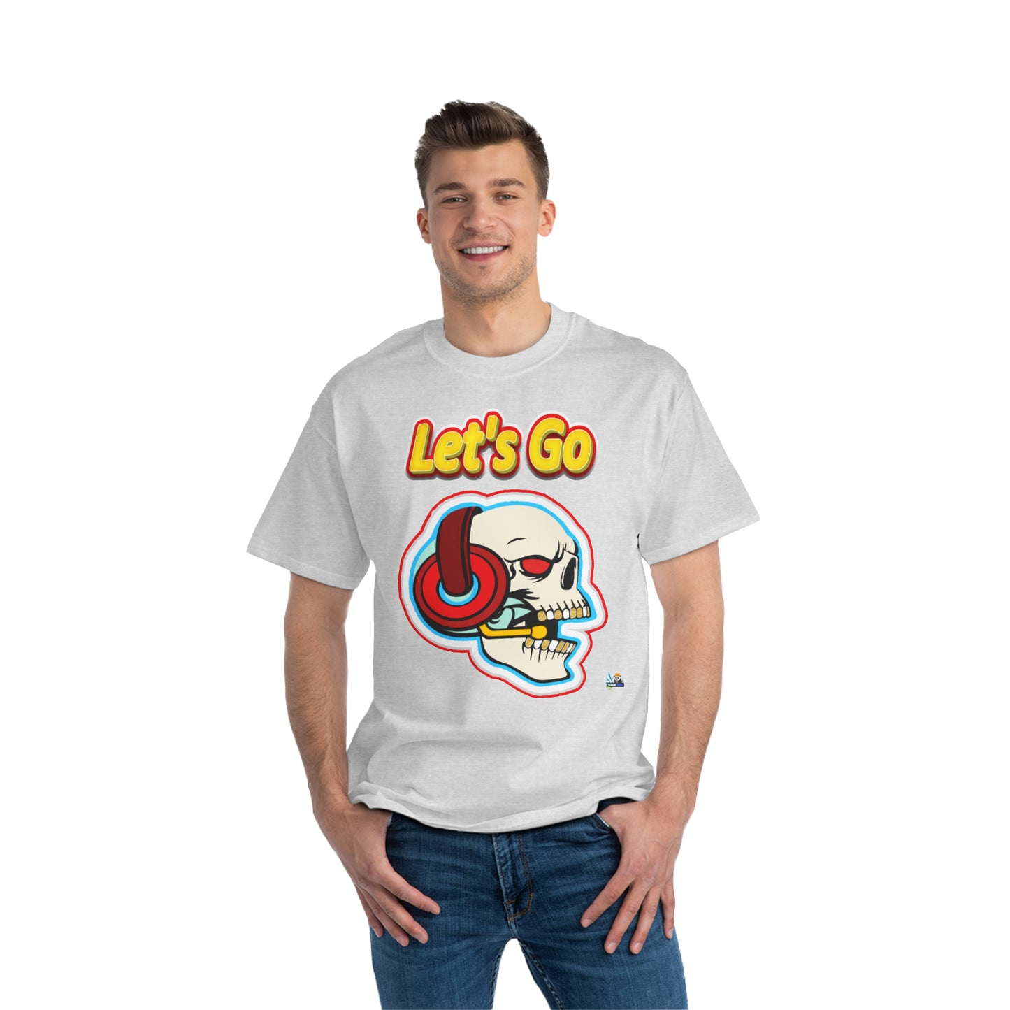 Let's Go Heavyweight Unisex Gaming Tee