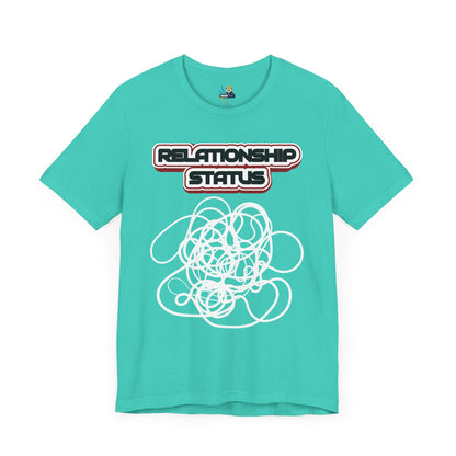 Relationship Status is Complicated Unisex Short Sleeve Tee