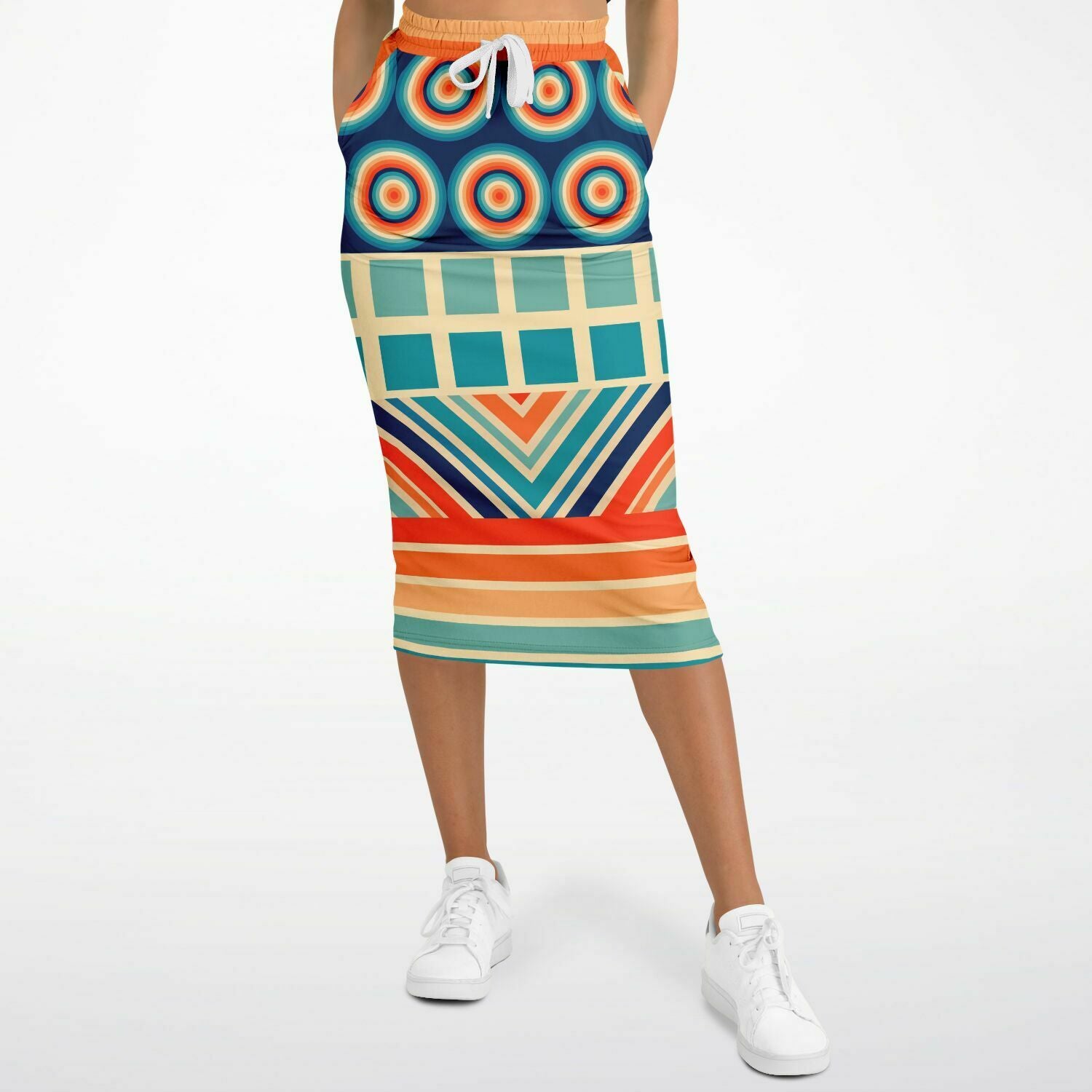 Ziggy Out Retro Maxi Pocket Skirt