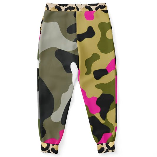 West Hollywood Pink Eco-Poly Camo Unisex Joggers