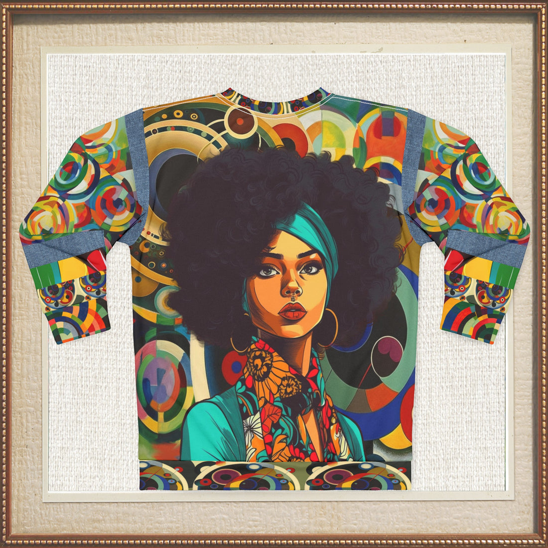 Afro Queen-Solace Girl Edition Unisex Sweatshirt