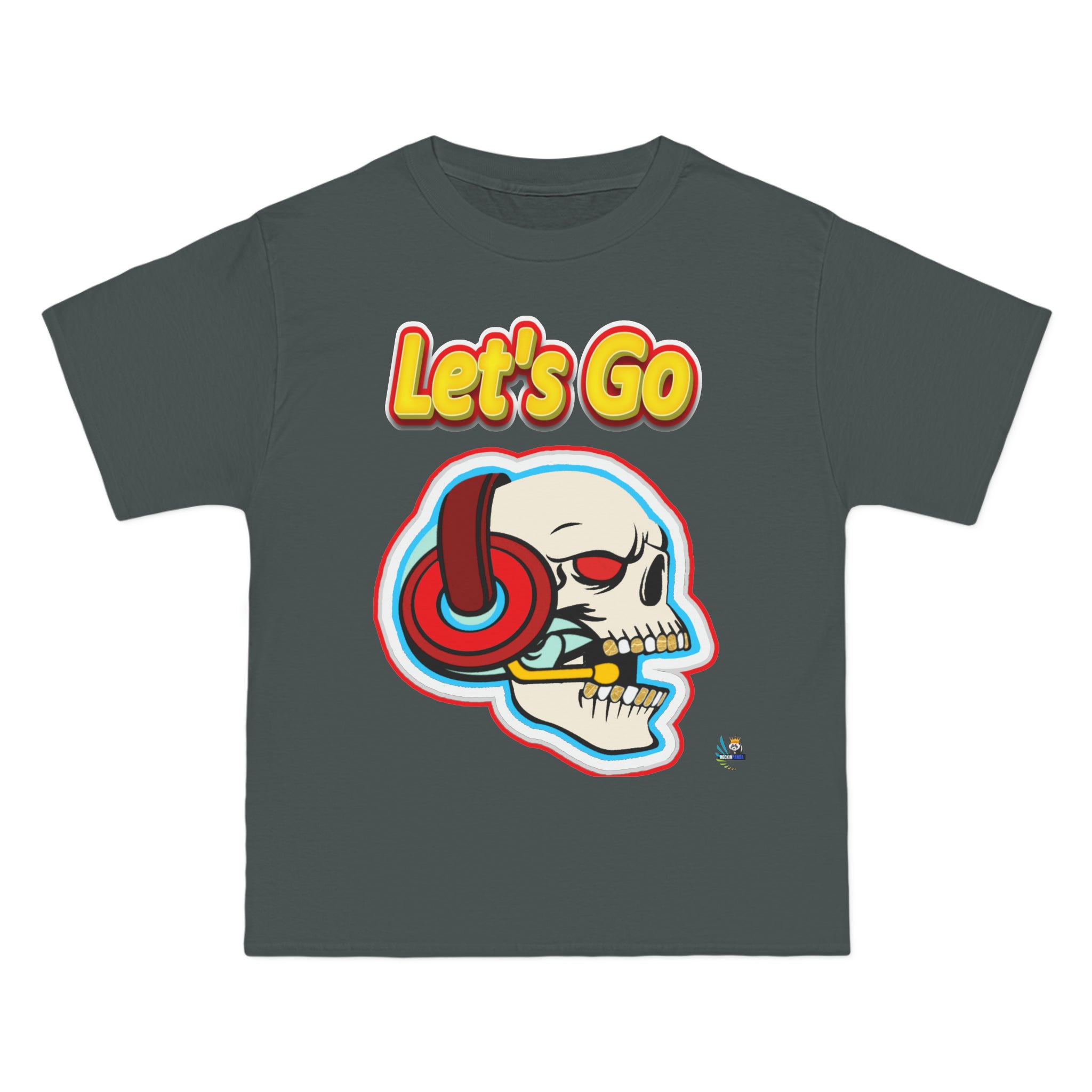 Camiseta de juego unisex de peso pesado Let&