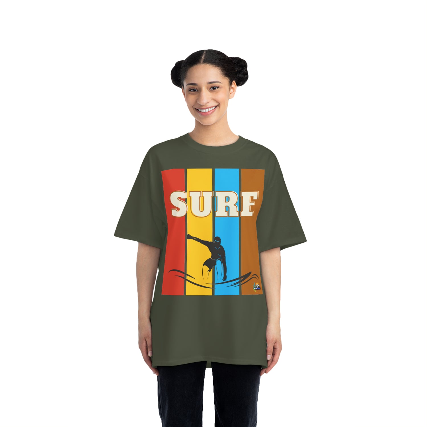 Surf is Life Camiseta pesada edición Surfer Boy