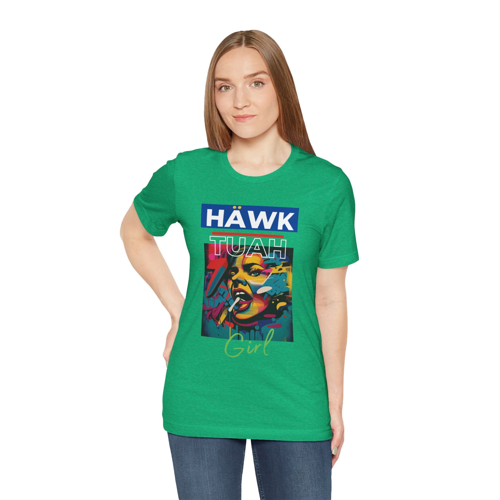 Hawk Tuah Girl Unisex Short Sleeve Tee