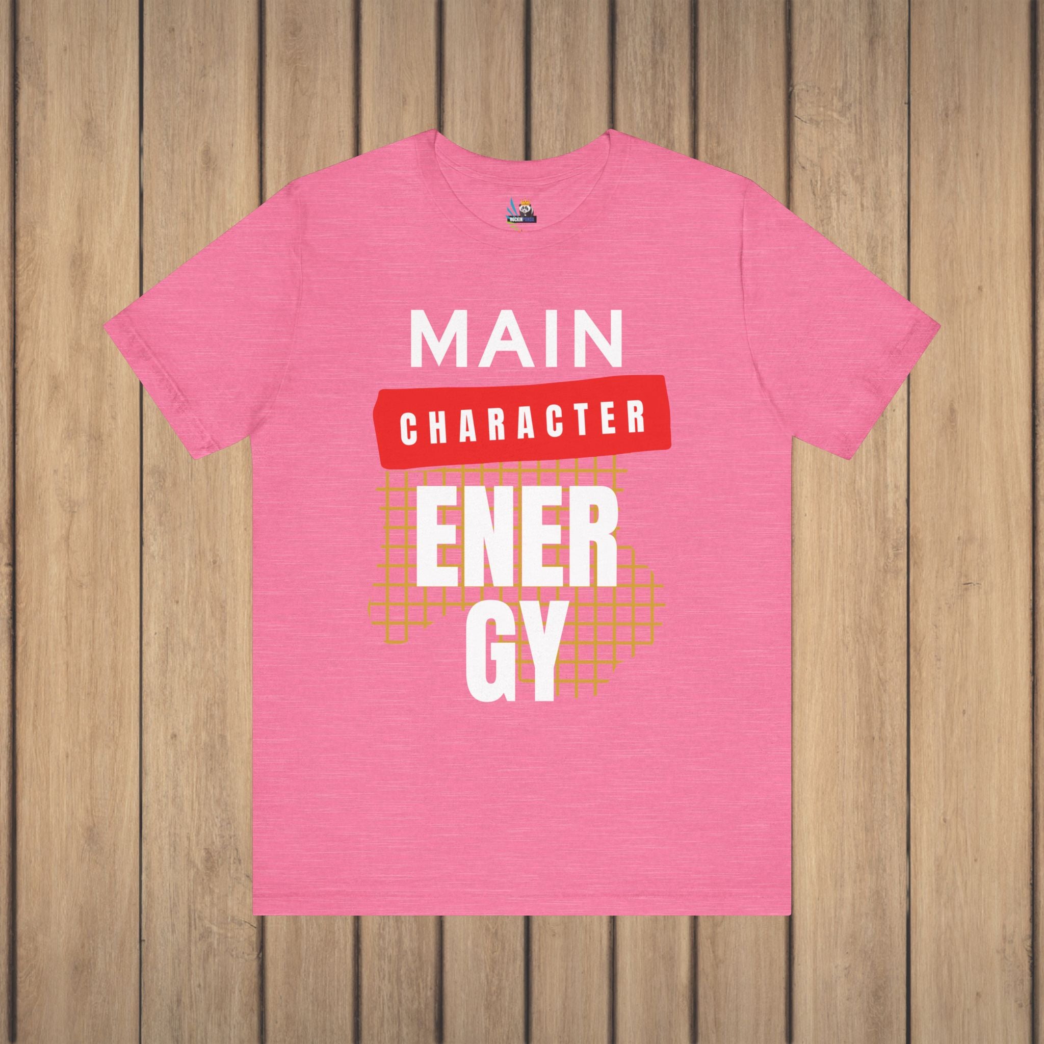 Main Character Energy Unisex Short Sleeve Tee