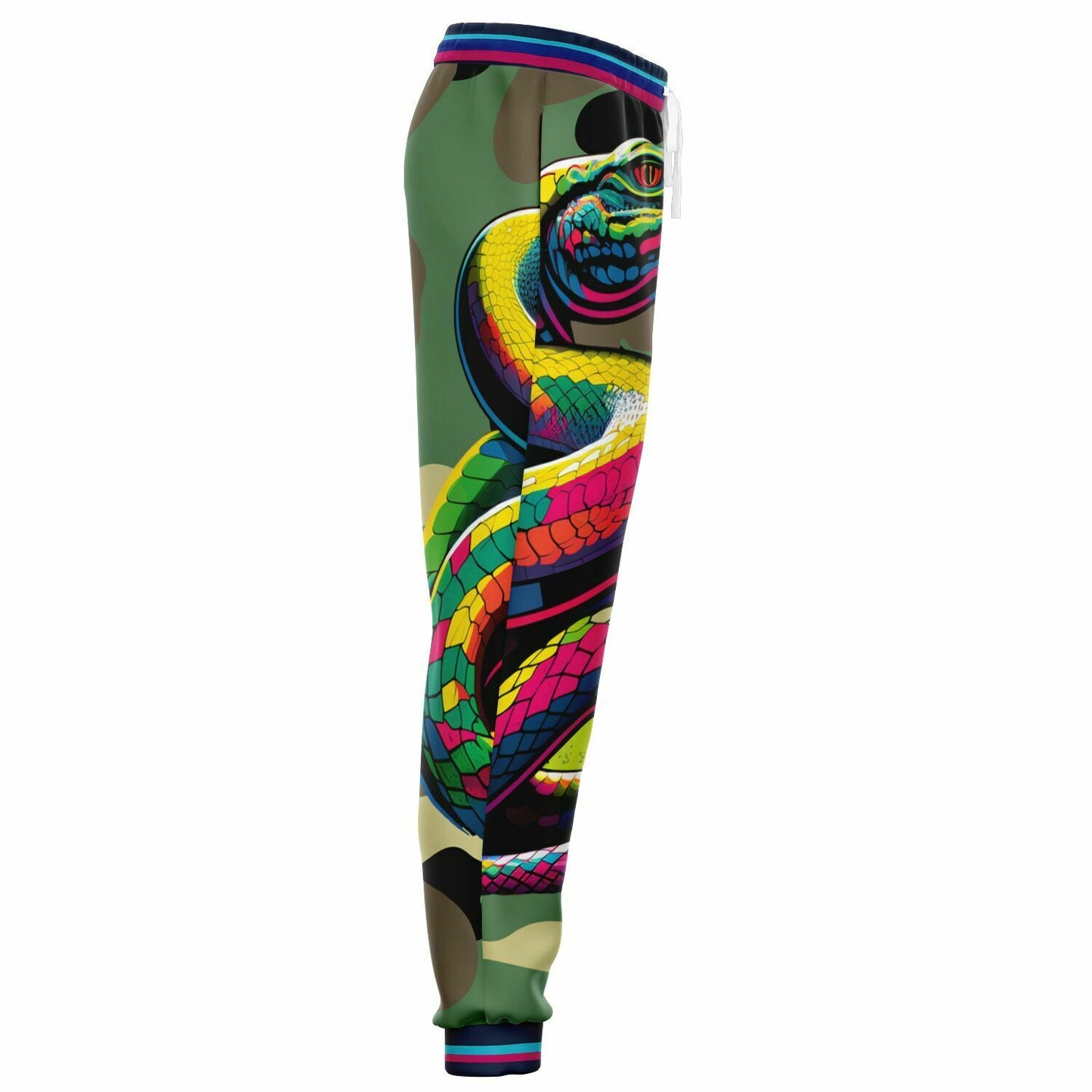 Serpent Says Green Camo Eco-Poly Unisex Joggers