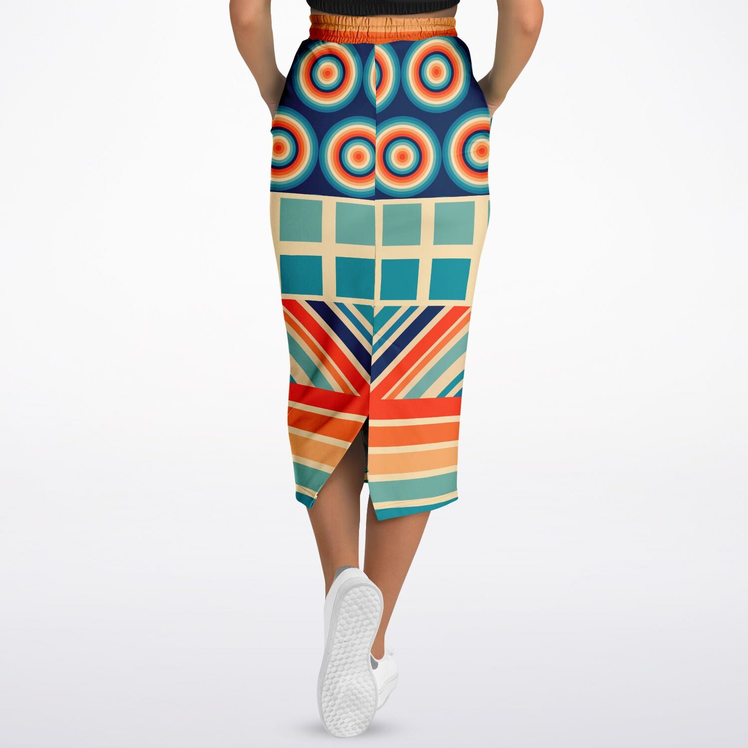 Ziggy Out Retro Maxi Pocket Skirt