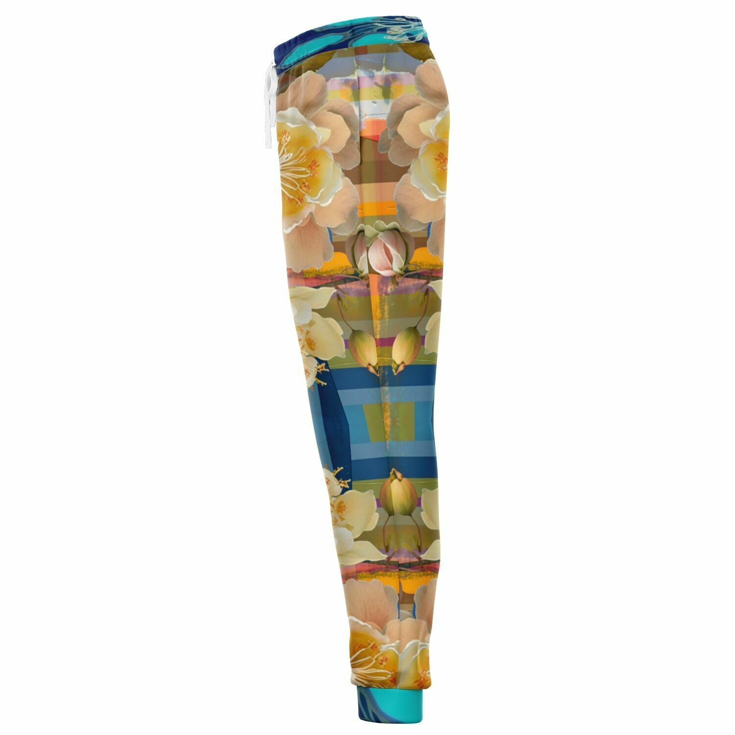 Archangel Remiel Angel Floral Patchwork Eco-Poly Unisex Joggers