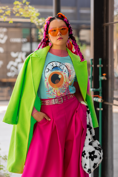 Eyes in Abstract Short Sleeve Unisex Tee