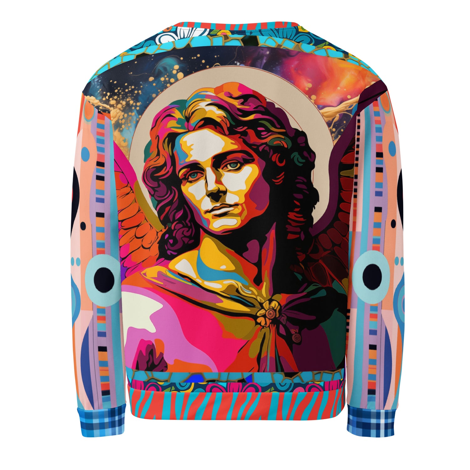 Archangel Michael Series - Reflection Eco-Poly Summer Weight Unisex Sweatshirt