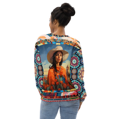 Woman of Chihuahua Eco-Poly Unisex Sweatshirt