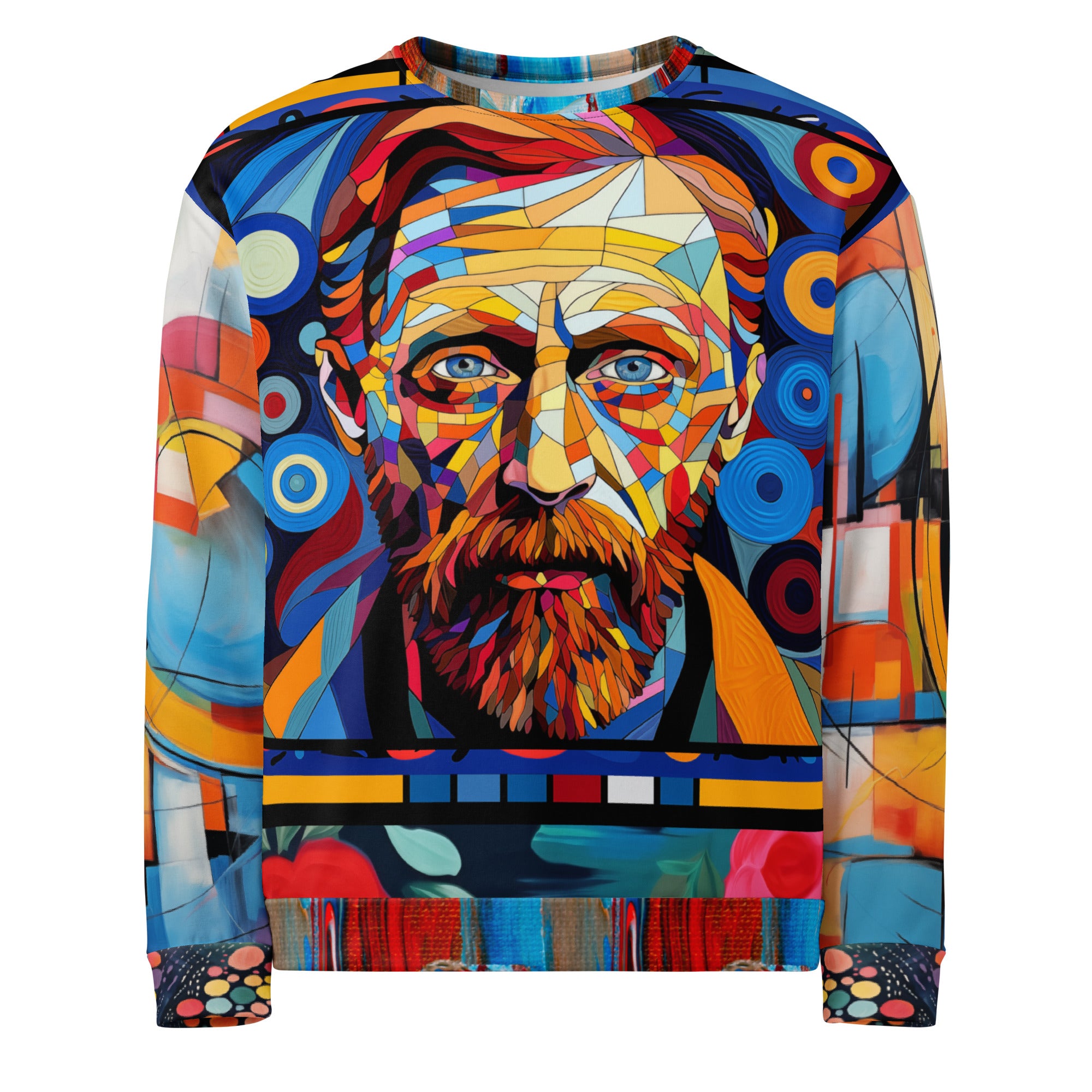 Van Gogh in Living Color Eco-Poly Unisex Sweatshirt