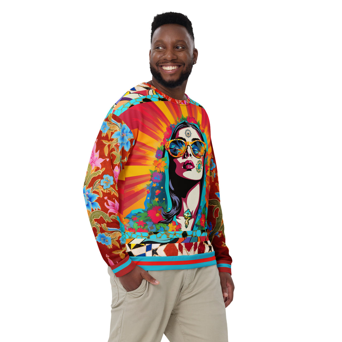 JC Superstar of the 5th Dimension Eco-Poly Summer Weight Unisex Sweatshirt