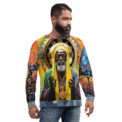 Father in Heaven Eco-Poly Summer Weight Unisex Sweatshirt