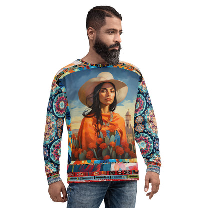 Woman of Chihuahua Eco-Poly Unisex Sweatshirt