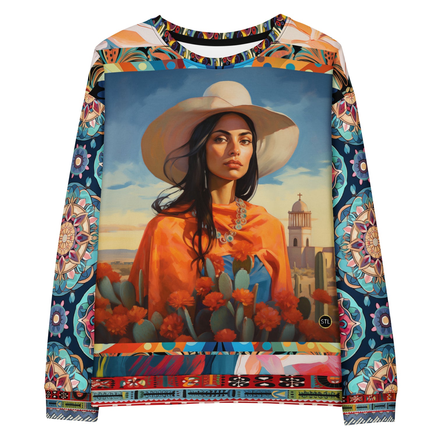 Woman of Chihuahua Eco-Poly Unisex Sweatshirt