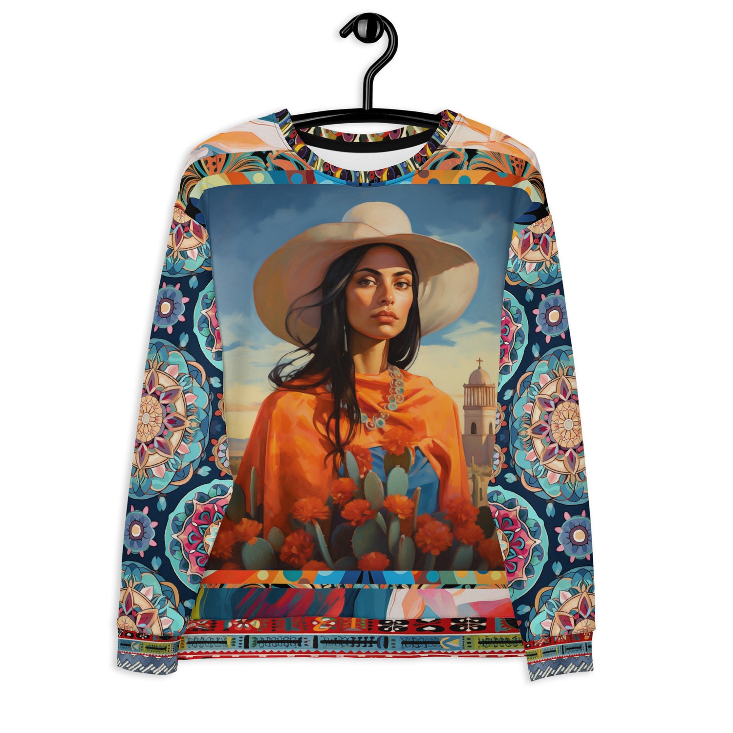 Woman of Chihuahua Eco-Poly Unisex Sweatshirt