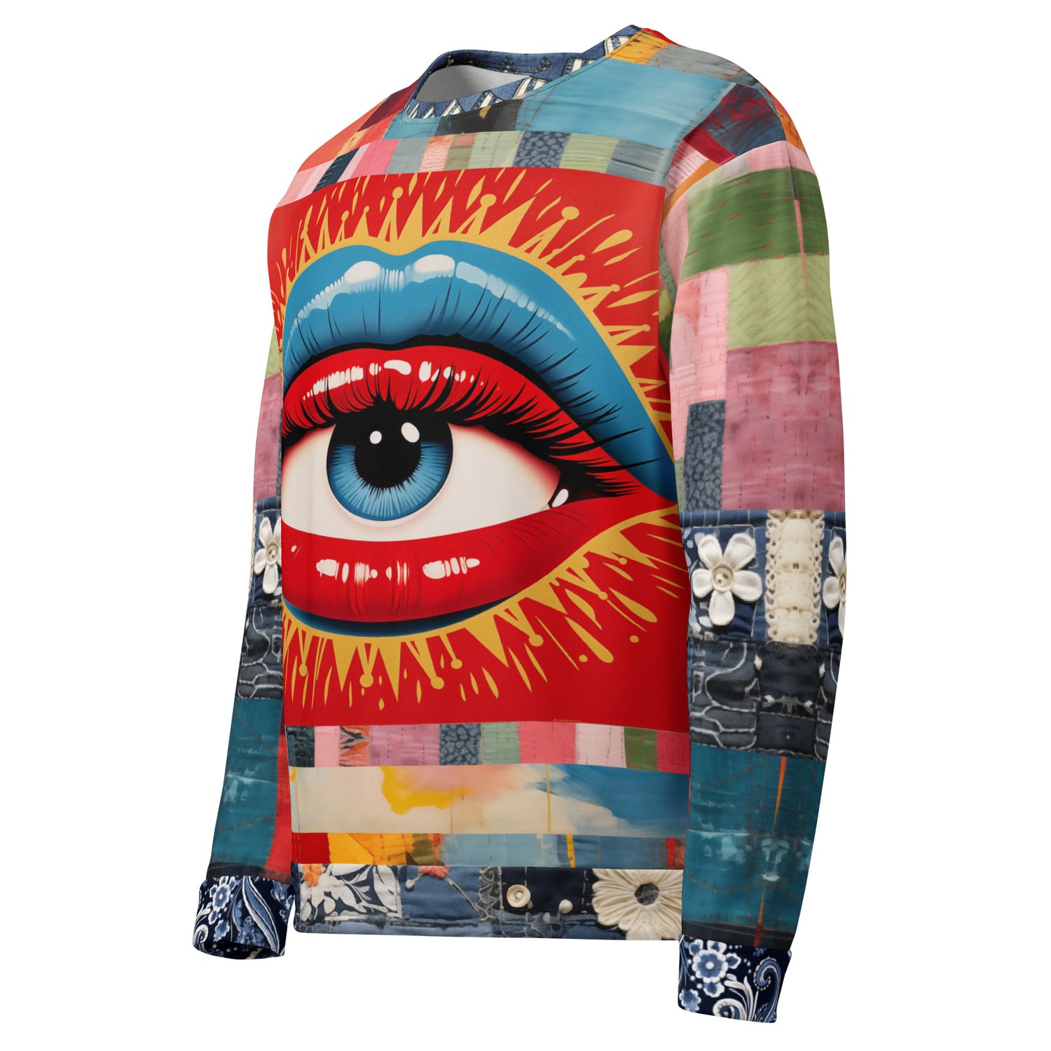The Sixth Sense - All Seeing Eye Eco-Poly Summer Weight Unisex Sweatshirt