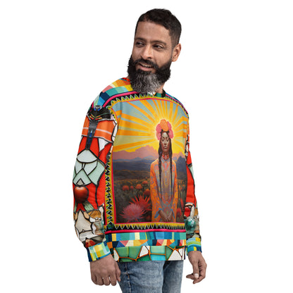 Goddess of Harvest Mexican Chicomecōātl Eco-Poly Unisex Sweatshirt