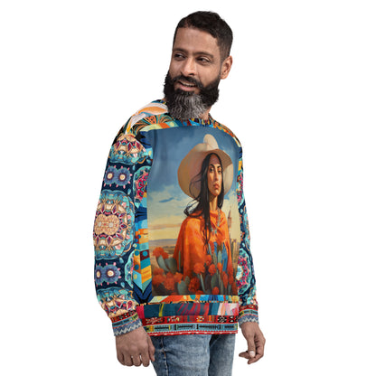 Woman of Chihuahua Eco-Poly Unisex Sweatshirt