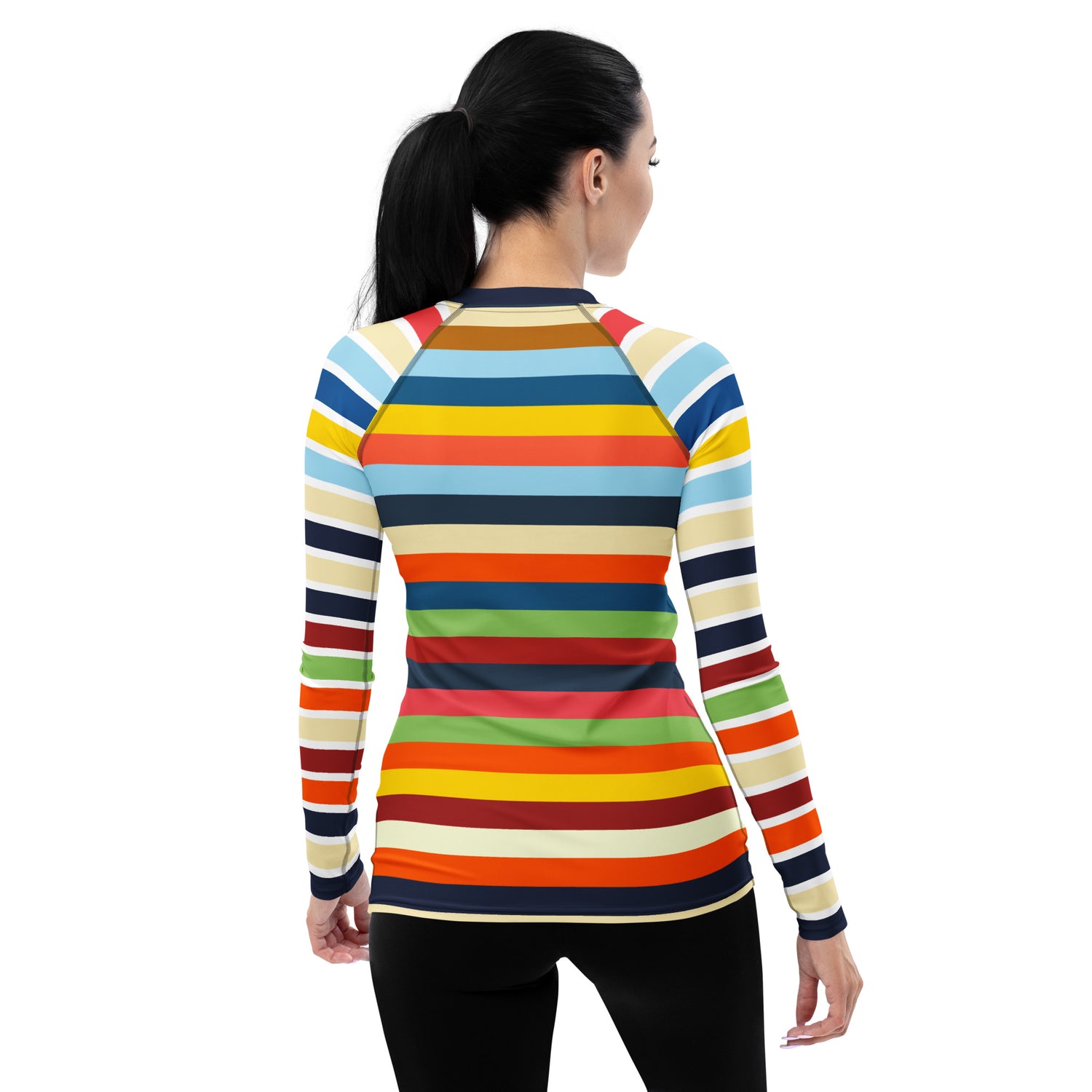 Rashguard para mujer Vasona Rugby Stripe