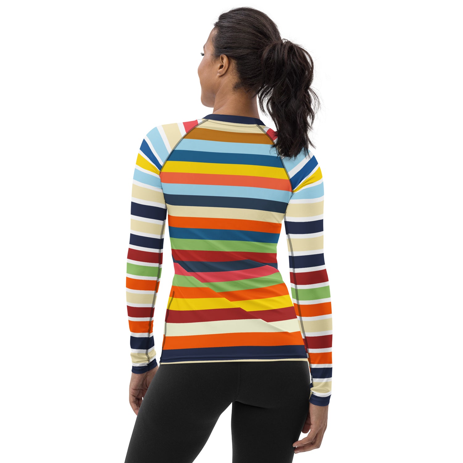 Rashguard para mujer Vasona Rugby Stripe