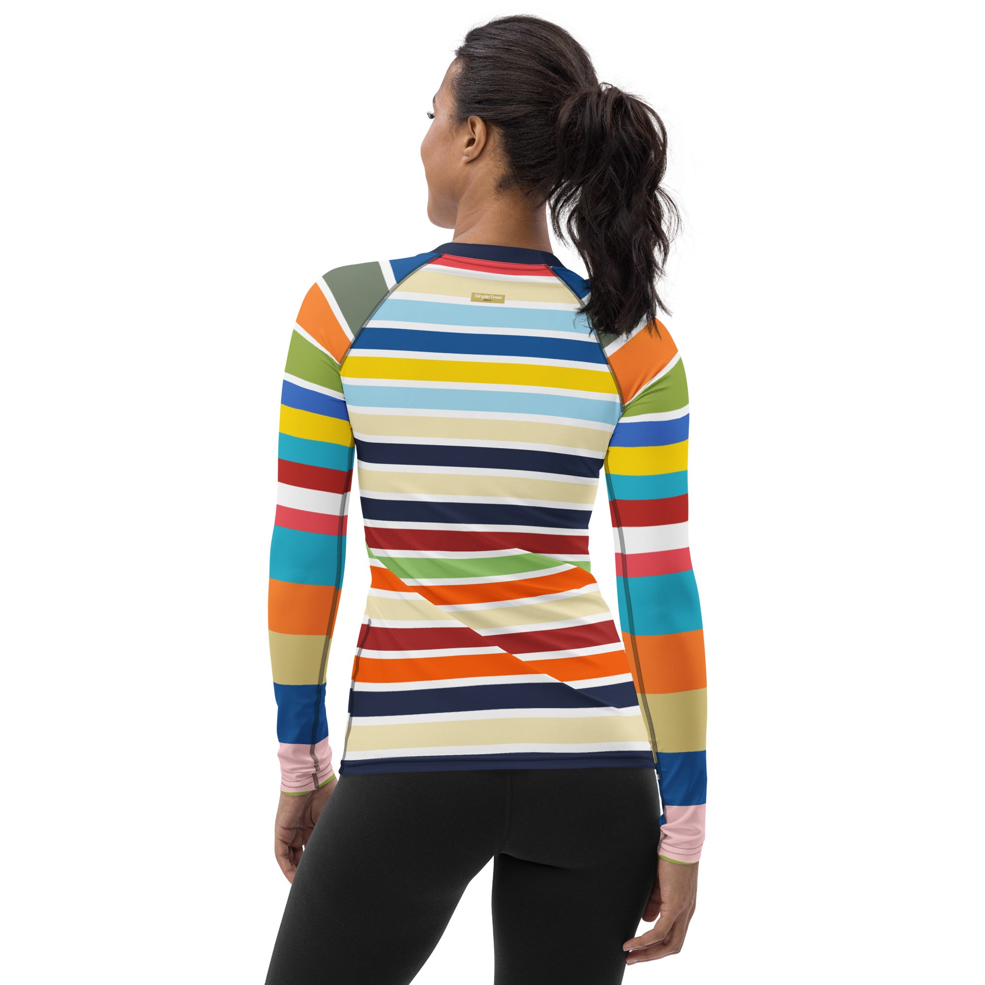 Vasona Deluxe Rugby Stripe Rash Guard