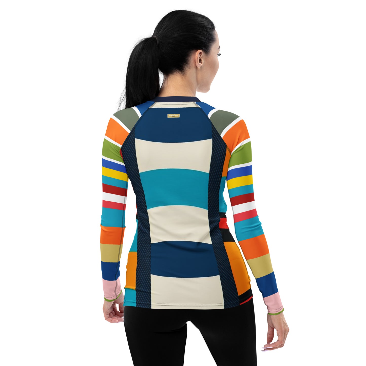 Blue Regatta Rugby Stripe Rash Guard