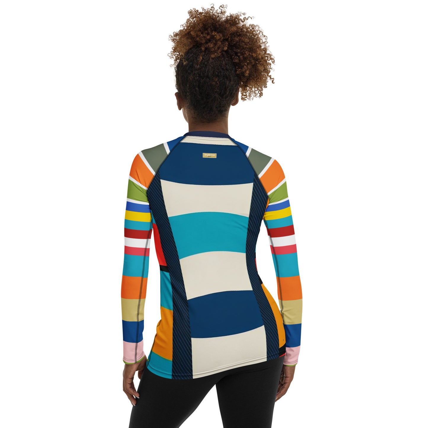 Blue Regatta Rugby Stripe Rash Guard