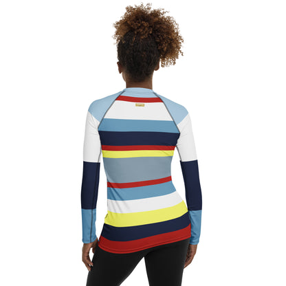 Marine Layer 1 Rugby Stripe Rash Guard