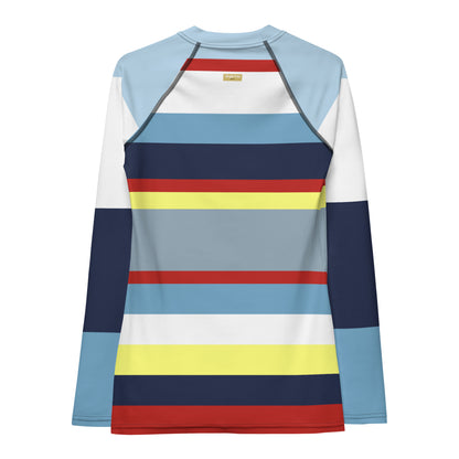 Marine Layer 1 Rugby Stripe Rash Guard