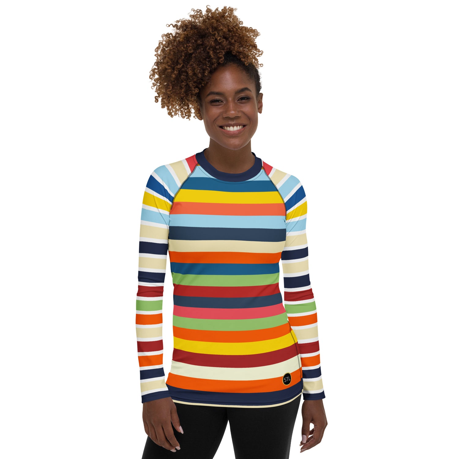 Vasona Rugby Stripe Ladies Rashguard