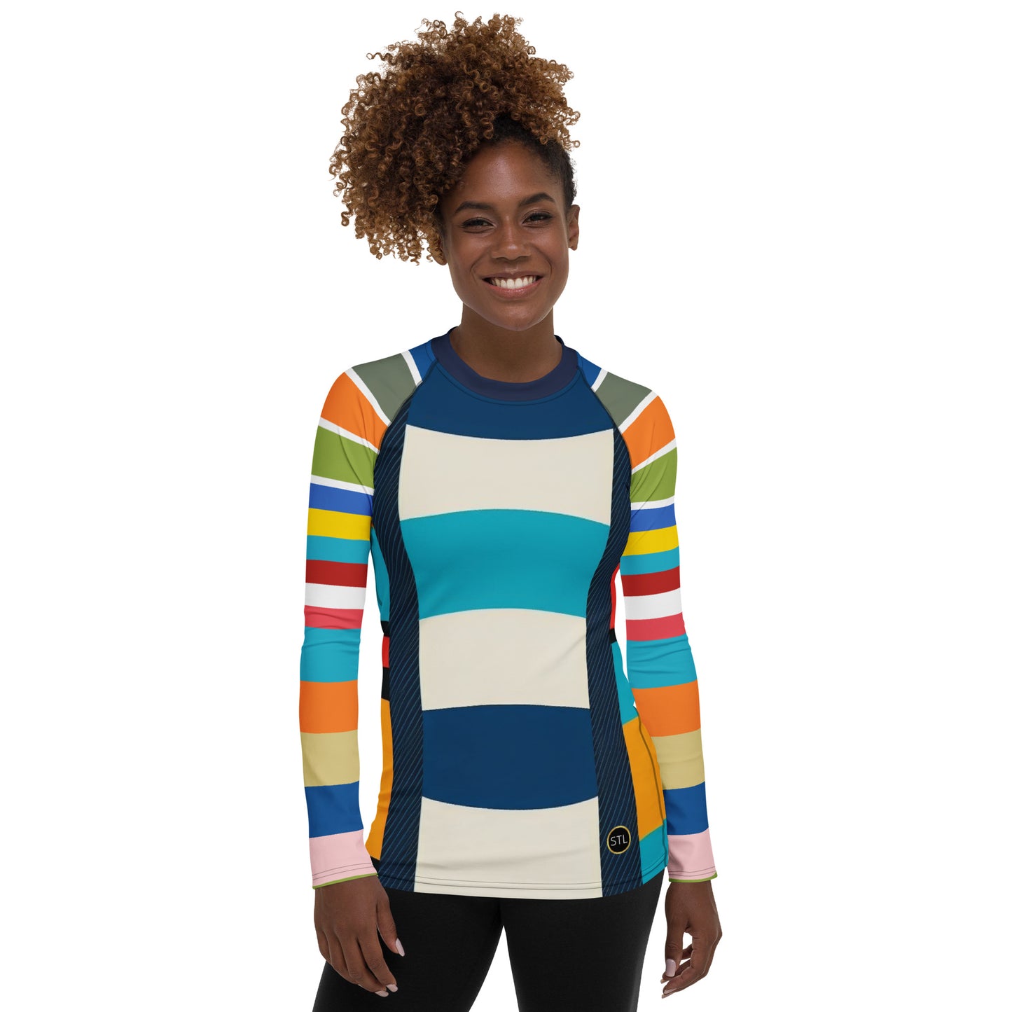 Blue Regatta Rugby Stripe Rash Guard