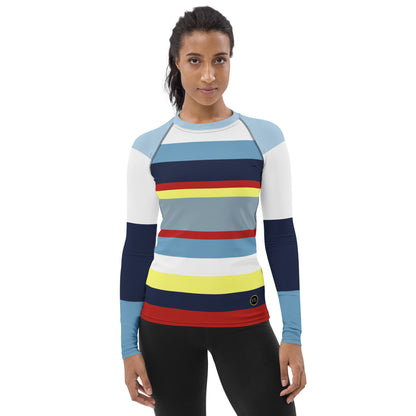 Marine Layer 1 Rugby Stripe Rash Guard