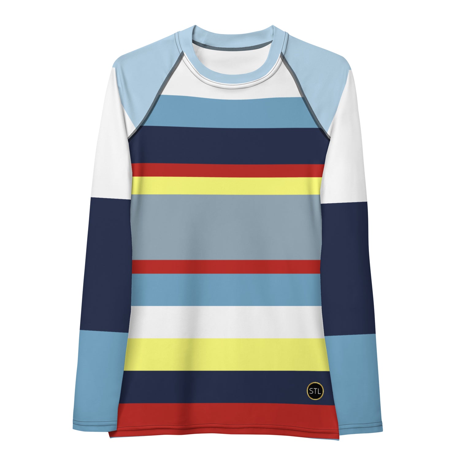 Marine Layer 1 Rugby Stripe Rash Guard