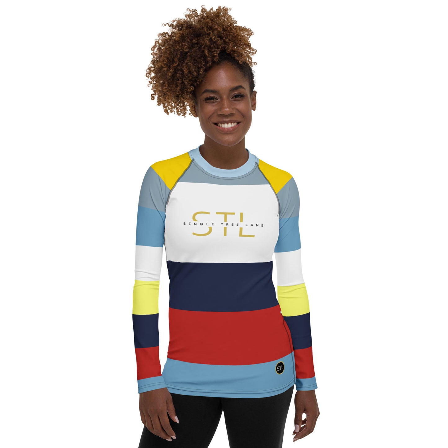 Marine Layer 2 Rugby Stripe Rash Guard