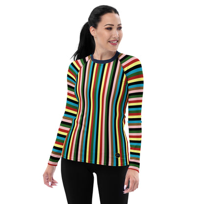 United Colors Rugby Stripe Rash Guard