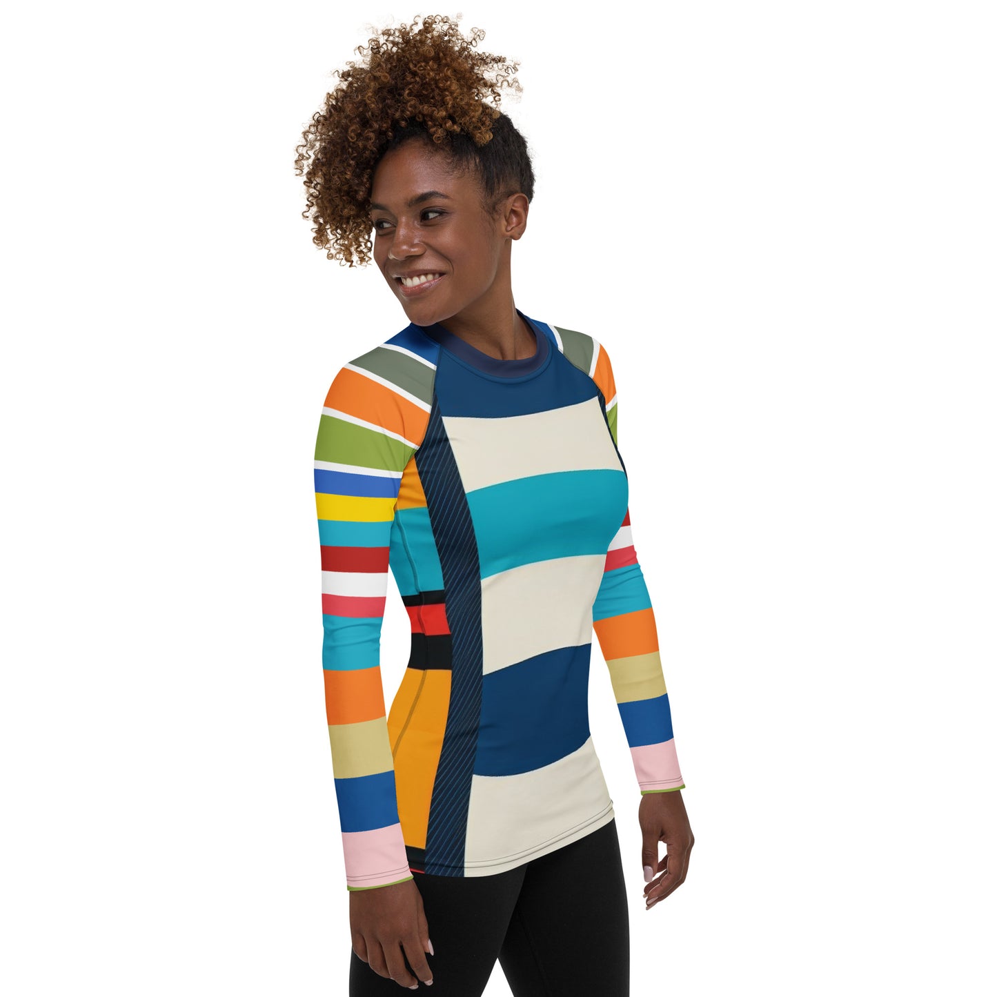 Blue Regatta Rugby Stripe Rash Guard