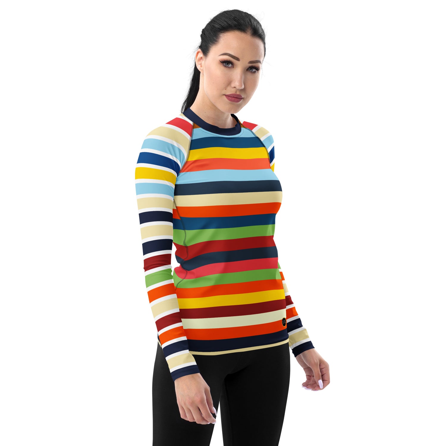 Vasona Rugby Stripe Ladies Rashguard