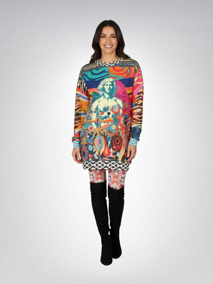 Angel on a Rampage Pop Art Unisex Sweatshirt (Gold Label)