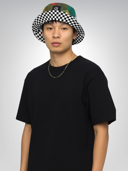 Around the Circle in Cossacks Reversible Bucket Hat